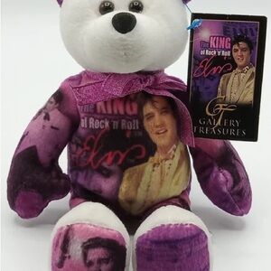 Gallery Treasures Purple Elvis Bear